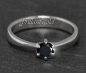 Preview: Diamant Ring aus 585 Weißgold, 0,34ct Brillant